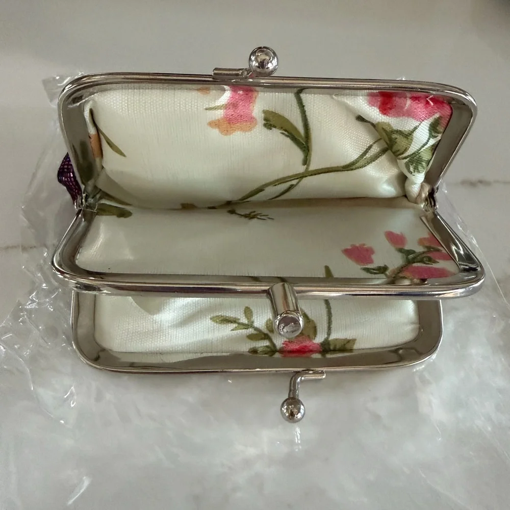 Purple Glitter Coin Purse - Picture 2 of 4